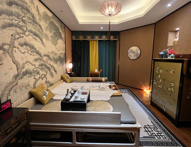 成都青羊足疗减压会所环境展示（二）一种真挚的艺术生活态度